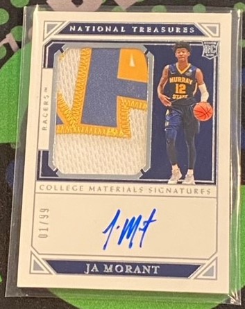 Lot Detail - 2019-20 Flawless #RA-JMT Ja Morant Signed Rookie Card